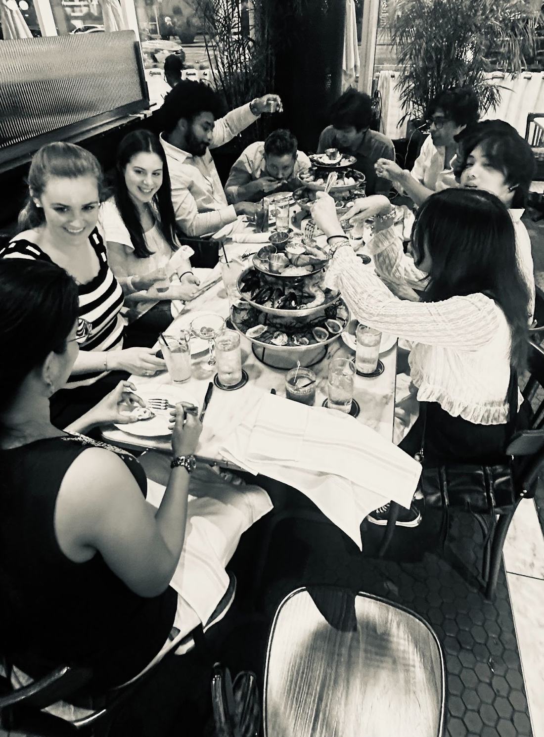 August 2025: Nothing says summer like seafood towers!