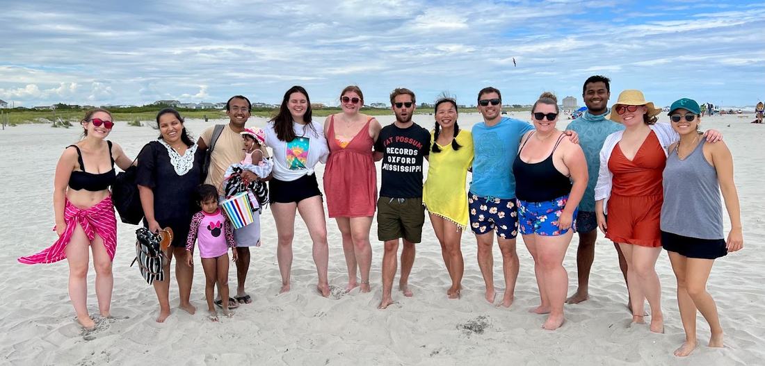 Lab beach party 2022!