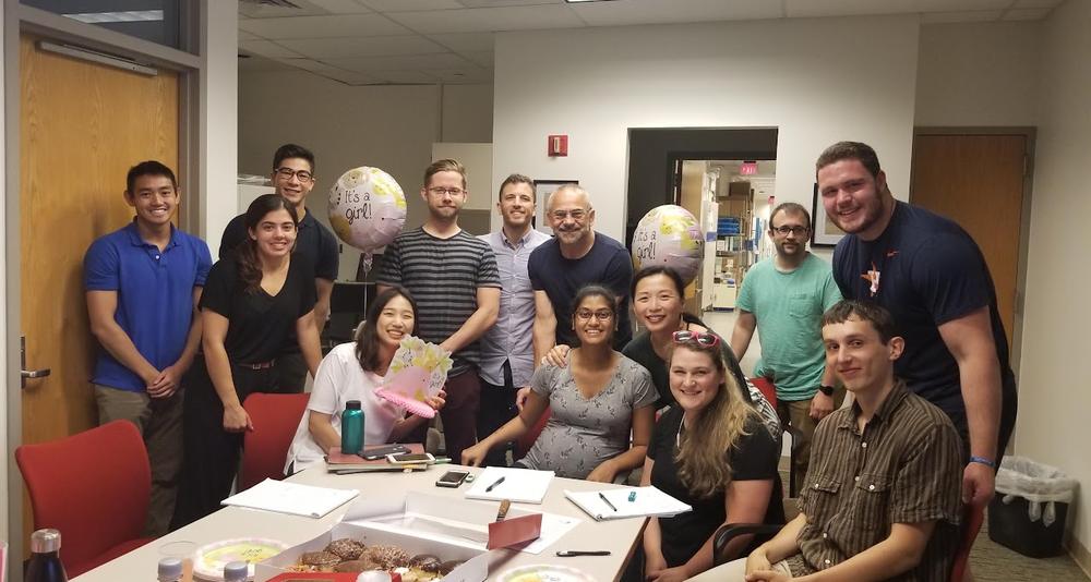 Baby shower for the latest lab baby