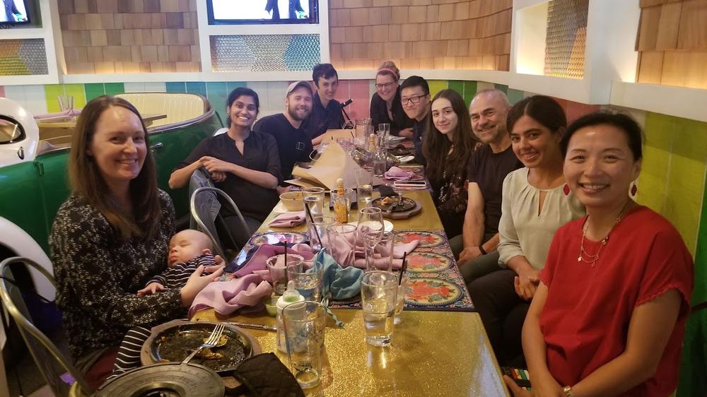 Lab consolation brunch, 10 November 2016