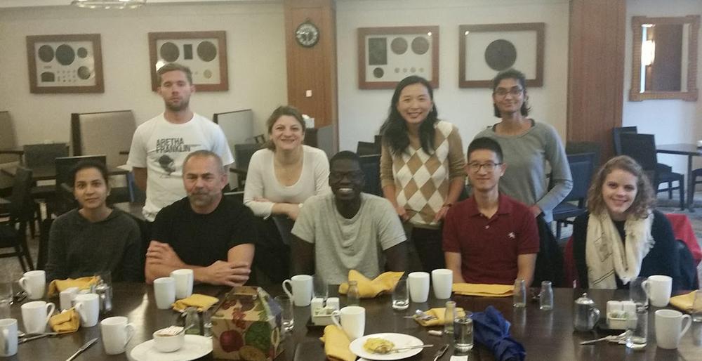 Lab consolation brunch, 10 November 2016